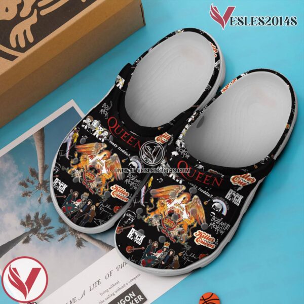 Queen Music Crocs Crocband Clogs Shoes, Unique Gifts For Fans Style 4 - Vesles2014S 4