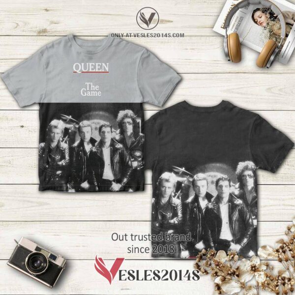 Queen-The Game Album 3D Shirt, Perfect Gifts For Music Lovers - Vesles2014S