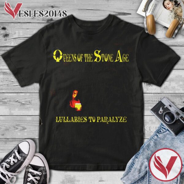 Queens Of The Stone Age Lullabies To Paralyze Album Cover Shirt, Perfect Gifts For Music Lovers - Vesles2014S