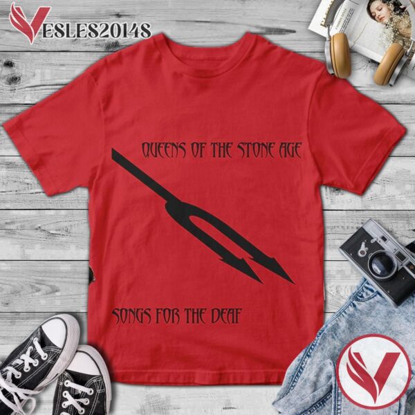 Queens Of The Stone Age Songs For The Deaf Album Cover Shirt, Perfect Gifts For Music Lovers - Vesles2014S