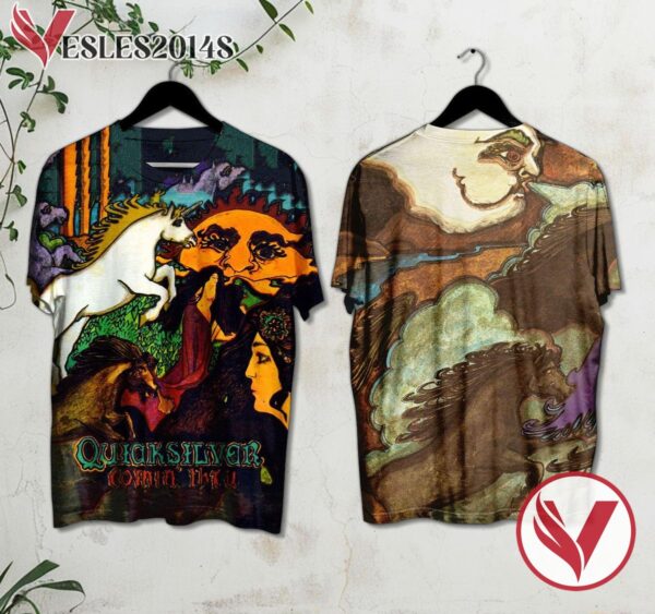 Quicksilver Messenger Service Comin' Thru Album Cover Shirt, Perfect Gifts For Music Lovers - Vesles2014S