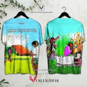 Quicksilver Messenger Service-Just for Love Album 3D Shirt, Unique Gifts For Music Lovers - Vesles2014S