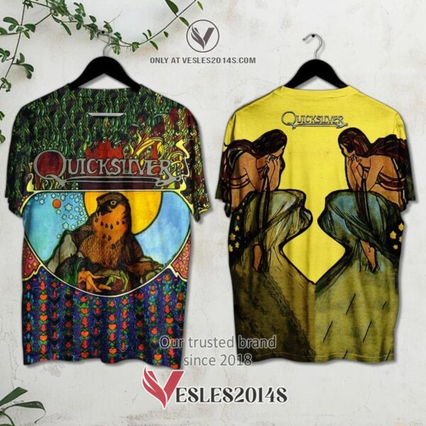 Quicksilver Messenger Service, Quicksilver Album 3D Shirt, Unique Gifts For Music Lovers - Vesles2014S