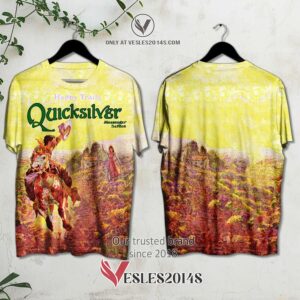 Quicksilver Messenger Service band Happy Trails Album 3D T-Shirt, Unique Gifts For Music Lovers - Vesles2014S