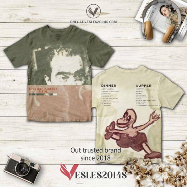 REM Lifes Rich Pageant Album 3D Shirt, Perfect Gifts For Music Lovers - Vesles2014S