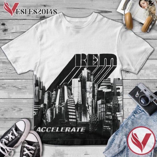 R.e.m. Accelerate Album Cover Shirt, Perfect Gifts For Music Lovers - Vesles2014S
