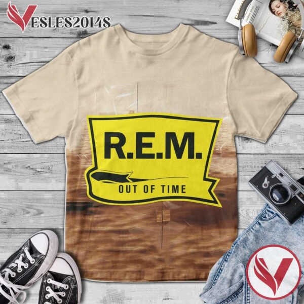 R.e.m. Out Of Time Album Cover Shirt, Perfect Gifts For Music Lovers - Vesles2014S