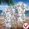 R2 D2 Boba Fett Star Wars Mini Island White Hawaiian Shirt And Short, Unique Gifts For Friends - Vesles2014S 1