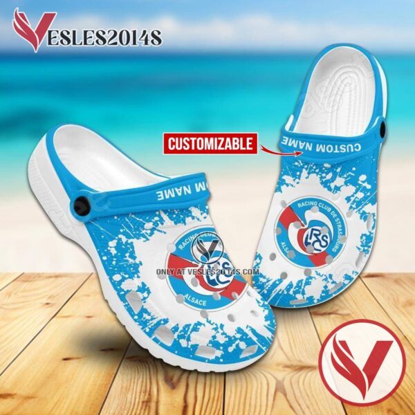 RC Strasbourg Alsace Custom Crocs Shoes For Men And Women, Unique Clogs Shoes For Fans - Vesles2014S