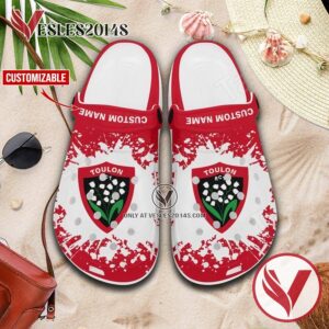 RC Toulonnais Logo Crocs Shoes For Men And Women, Unique Clogs Shoes For Fans - Vesles2014S 1