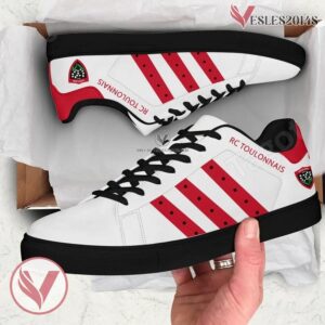 RC Toulonnais Logo Stan Smith Shoes, Unique Sneaker For Fans - Vesles2014s 1