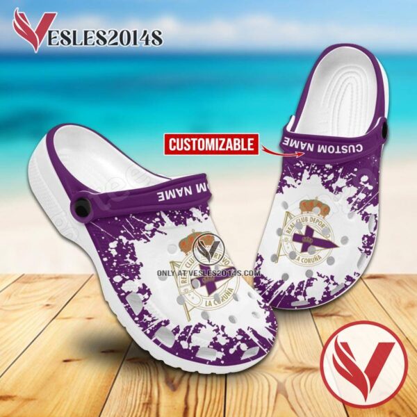 RCDeportivo Custom Crocs Shoes For Men And Women, Unique Clogs Shoes For Fans - Vesles2014S