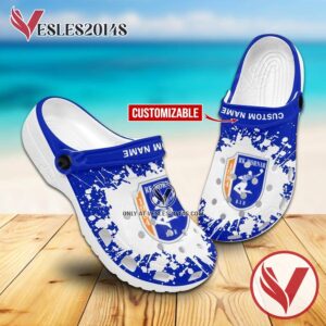 RK Mornar Logo Handball Crocs, Unique Footwear For Fans - Vesles2014S