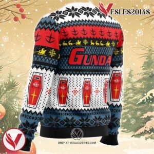 RX 78 Gundam Ugly Christmas Sweater, Unique Christmas Gift For Fans - Vesles2014S 2