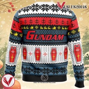 RX 78 Gundam Ugly Christmas Sweater, Unique Christmas Gift For Fans - Vesles2014S 3