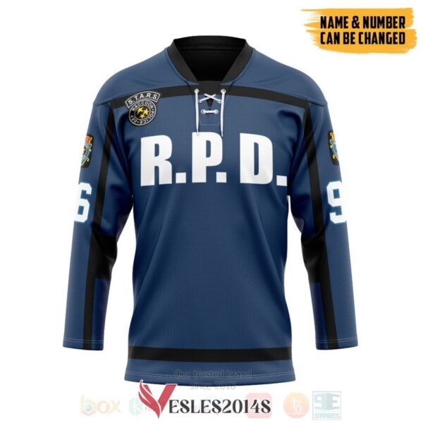 Raccoon Police Department Personalized Hockey Jersey, Trending Gifts For Fans - Vesles2014s