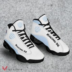 Racing 92 Logo Air Jordan 13 Shoes, Best Sneaker Gifts For Fans - Vesles2014s 1