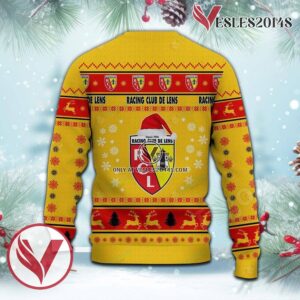 Racing Club de Lens Sport Ugly Christmas Sweater, Unique Gifts For Fans - Vesles2014aS 3