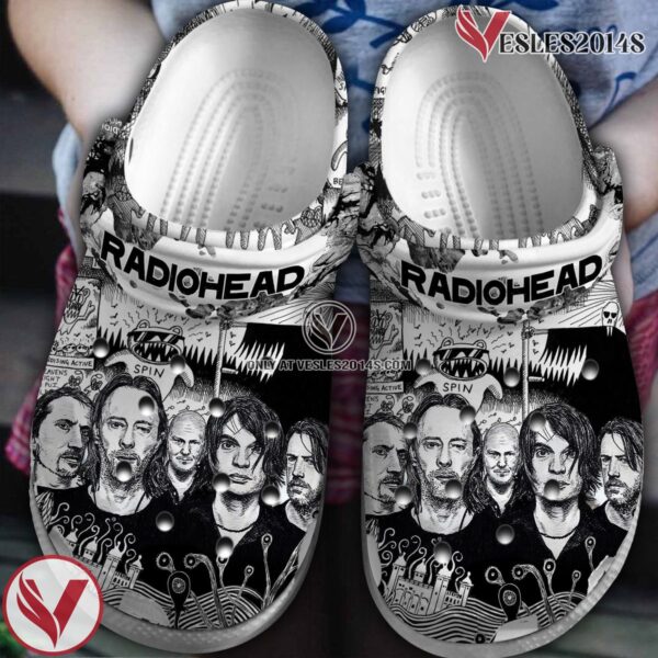 Radiohead Band Music Crocs Crocband Clogs Shoes, Unique Gifts For Fans Style 2 - Vesles2014S 2