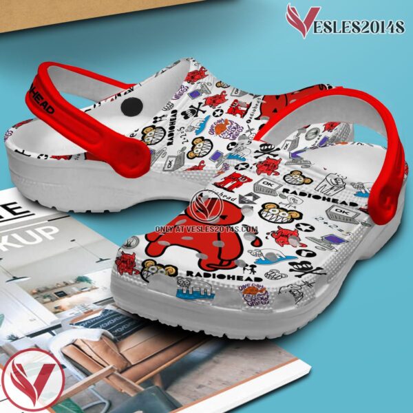 Radiohead Music Crocs Crocband Clogs Shoes, Unique Gifts For Fans Style 1 - Vesles2014S 2