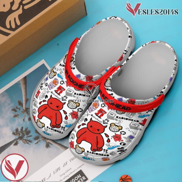 Radiohead Music Crocs Crocband Clogs Shoes, Unique Gifts For Fans Style 1 - Vesles2014S 3