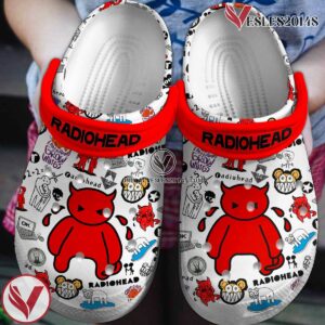 Radiohead Music Crocs Crocband Clogs Shoes, Unique Gifts For Fans Style 1 - Vesles2014S