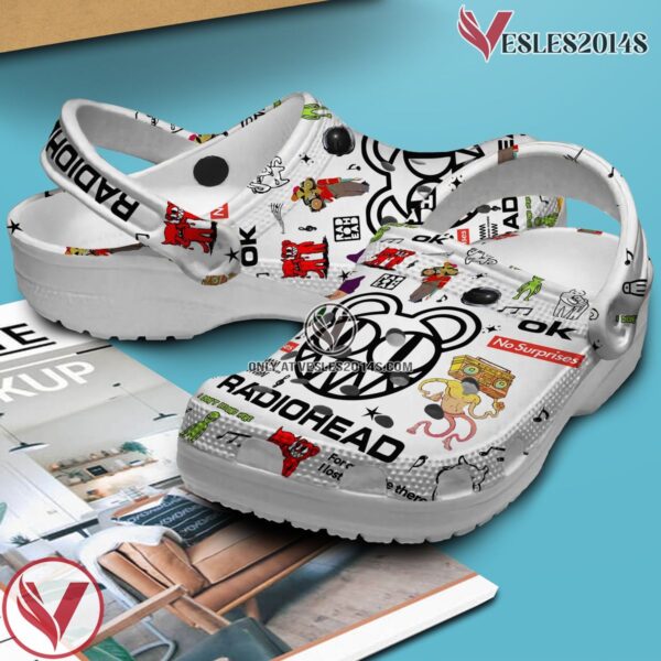 Radiohead Music Crocs Crocband Clogs Shoes, Unique Gifts For Fans Style 2 - Vesles2014S 2