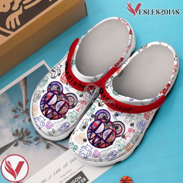Radiohead Music Crocs Crocband Clogs Shoes, Unique Gifts For Fans Style 3 - Vesles2014S 2
