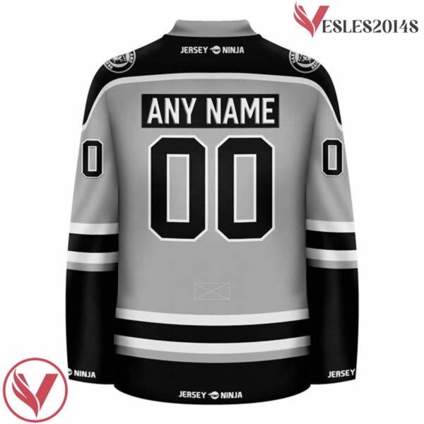 Raiders Grey Las Vegas Hockey Jersey - Vesles2014S 3