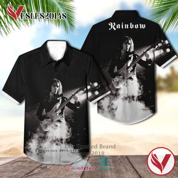 Rainbow Band Anthology Album Hawaiian Shirt, Best Gift For Music Lovers Vesles2014S