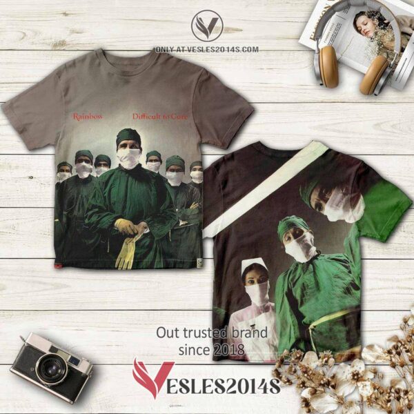 Rainbow Band Different To Cure Album 3D T-Shirt, Perfect Gifts For Music Lovers - Vesles2014S