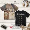 Rainbow Band Straight Between The Eyes Album 3D T-Shirt, Perfect Gifts For Music Lovers - Vesles2014S