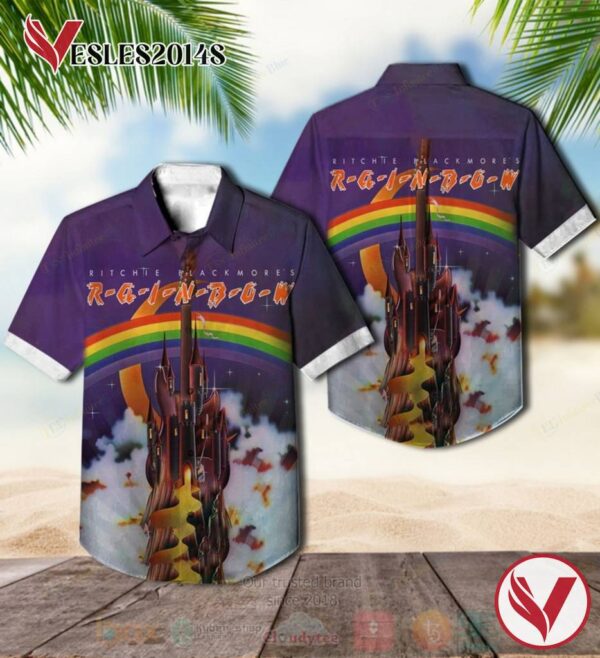 Rainbow Blackmore's Album Hawaiian Shirt, Best Gift For Music Lovers Vesles2014S