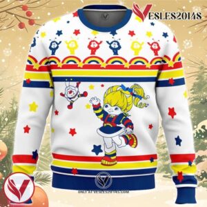 Rainbow Brite Ugly Christmas Sweater, Unique Christmas Gift For Fans - Vesles2014S