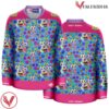 Rainbow Rabbits Easter Pattern Hockey Jersey - Vesles2014S