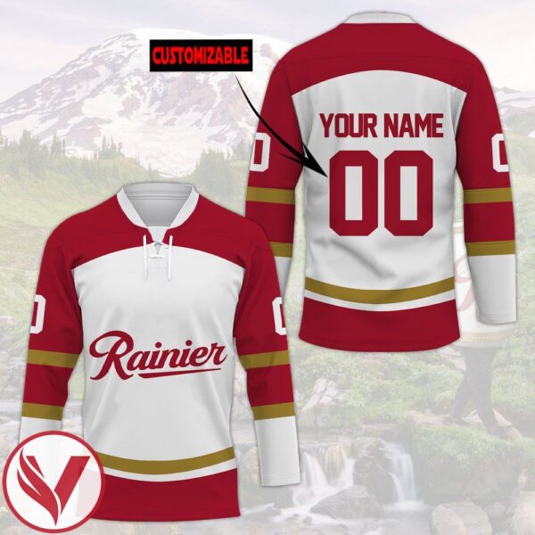 Rainier Personalized Hockey Jersey, Trending Gifts For Fans - Vesles2014s