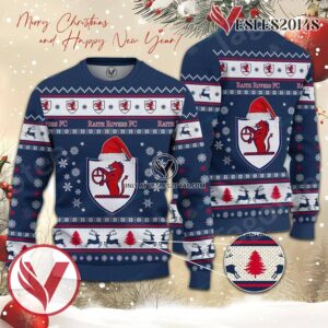 Raith Rovers F.C. Sport Ugly Christmas Sweater, Unique Gifts For Fans - Vesles2014aS 1