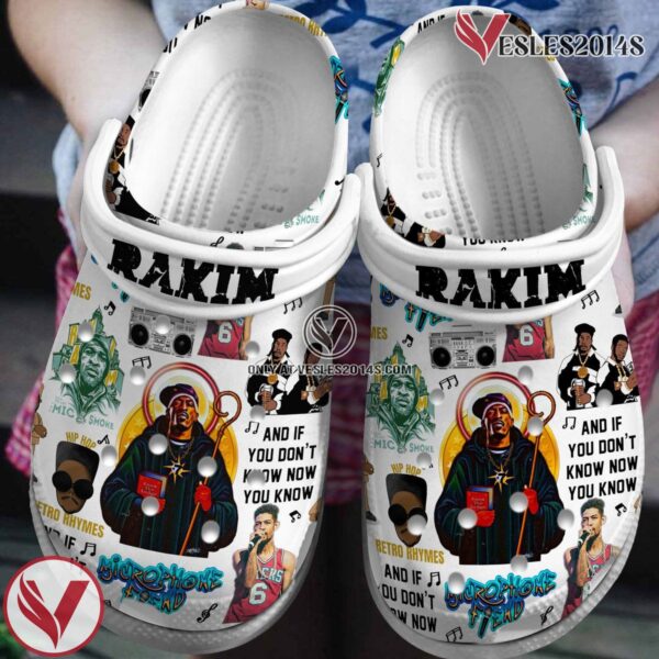 Rakim Music Crocs Crocband Clogs Shoes, Unique Gifts For Fans Style 2 - Vesles2014S