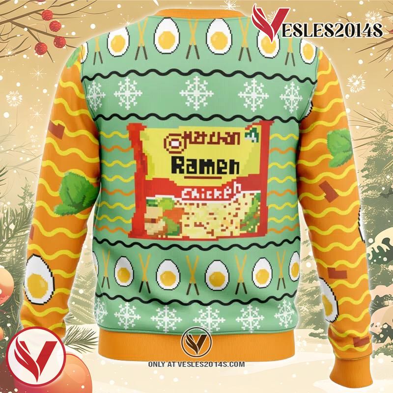 Ramen Ugly Christmas Sweater, Unique Christmas Gift For Fans - Vesles2014S 3