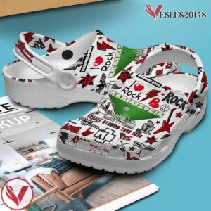 Rammstein Music Band Crocs Crocband Clogs Shoes, Unique Gifts For Fans - Vesles2014S 3