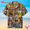 Ramones Albums cover Hawaiian Casual Shirt, Best Gift For Music Lovers Vesles2014S