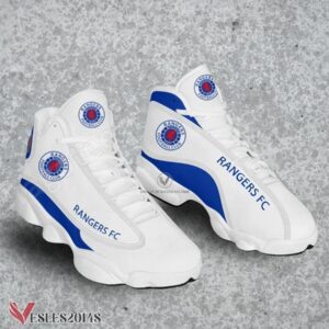 Rangers FC Logo Air Jordan 13 Shoes, Best Sneaker Gifts For Fans - Vesles2014s