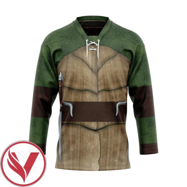 Raphael Raph TMNT Cosplay Custom Hockey Jersey, Trending Gifts For Fans - Vesles2014s