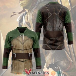 Raphael Raph TMNT Cosplay Hockey Jersey Shirt, Trending Gifts For Fans - Vesles2014s 2