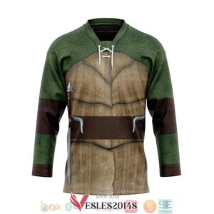 Raphael Raph TMNT Cosplay Hockey Jersey Shirt, Trending Gifts For Fans - Vesles2014s