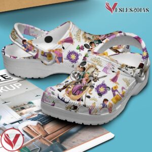 Rapunzel Disney Cartoon Crocs Crocband Clogs Shoes Comfortable For Men Women and Kids, Unique Gift From  Vesles2014S 3