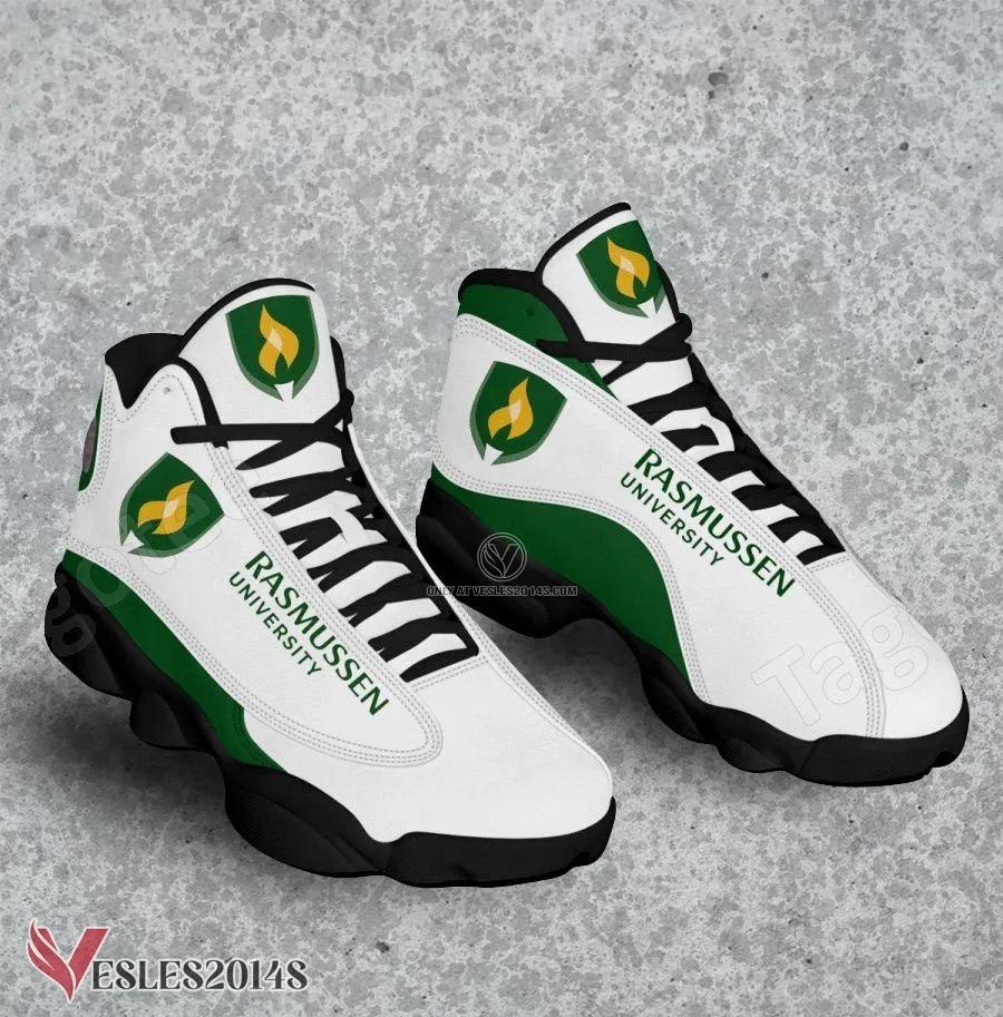 Rasmussen University Logo Air Jordan 13 Shoes, Best Sneaker Gifts For Fans - Vesles2014s 1