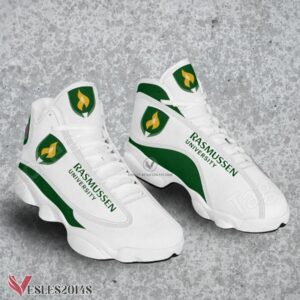 Rasmussen University Logo Air Jordan 13 Shoes, Best Sneaker Gifts For Fans - Vesles2014s