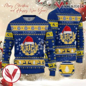 Rauman Lukko Sport Ugly Christmas Sweater, Unique Gifts For Fans - Vesles2014aS 1