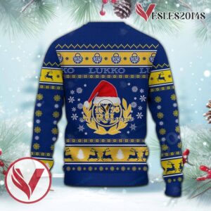 Rauman Lukko Sport Ugly Christmas Sweater, Unique Gifts For Fans - Vesles2014aS 3